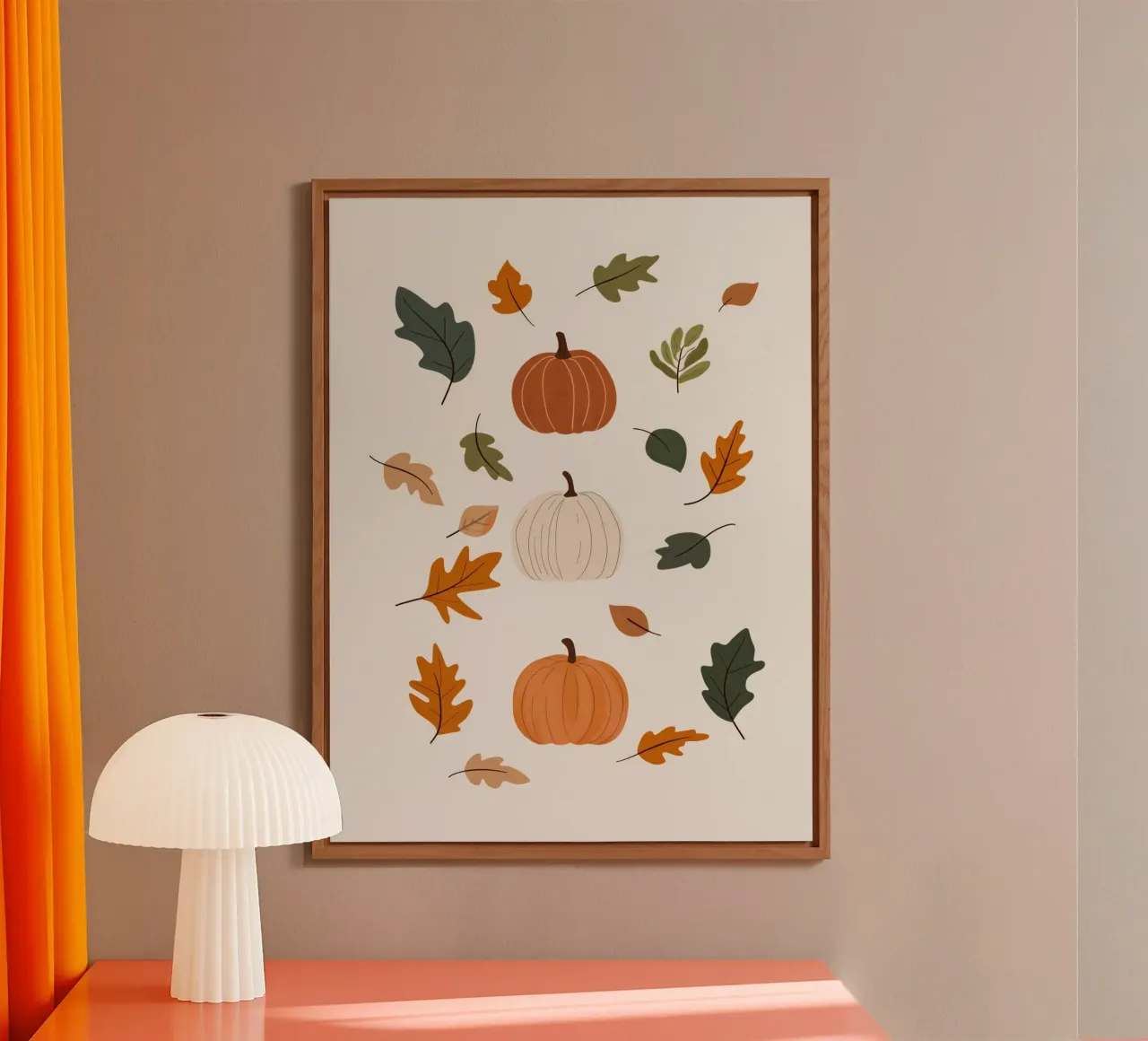 Autumn Pumpkins alluminio dibond da treechild
