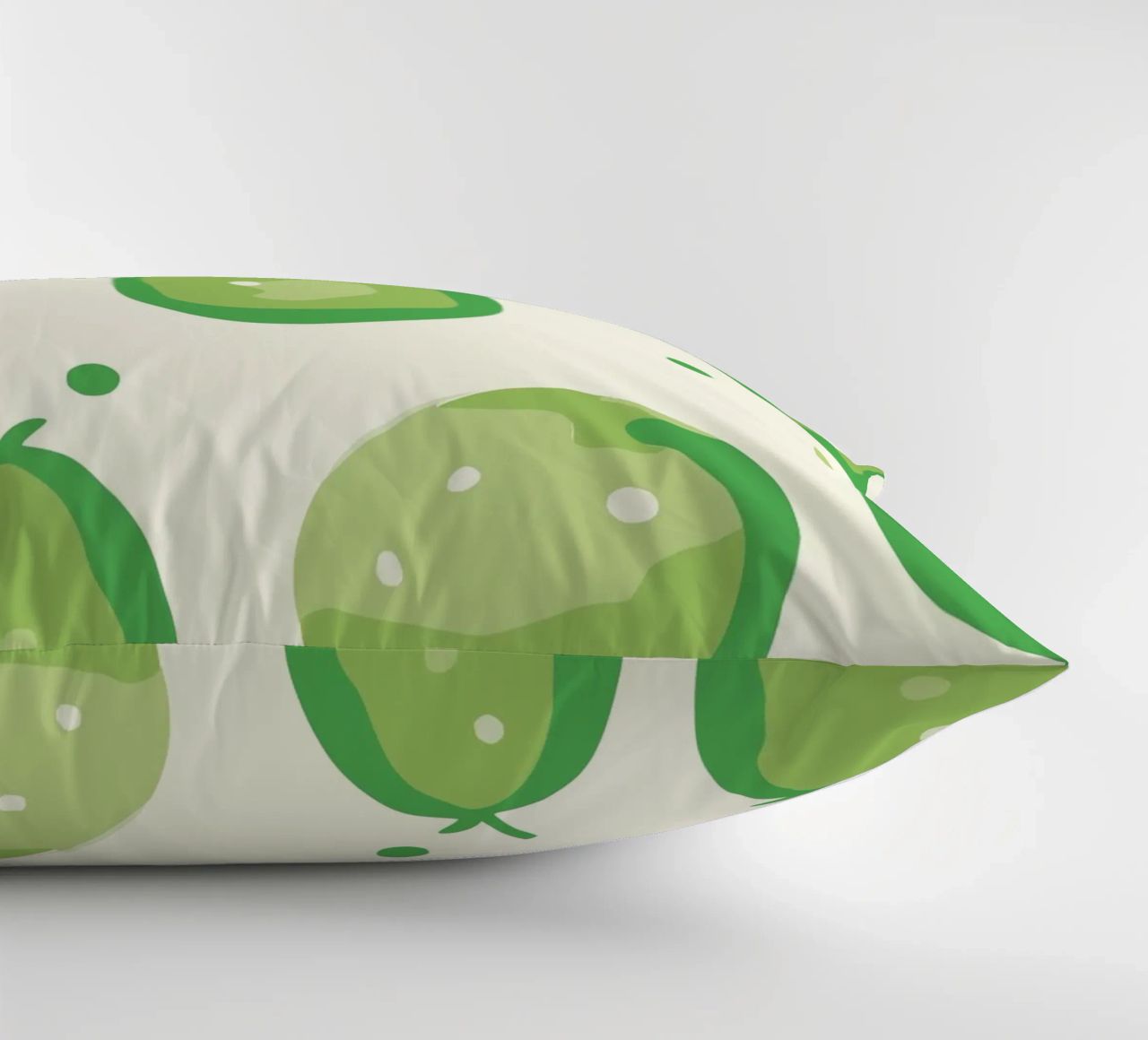 cucumbers decorative cushion by Hey Vincent