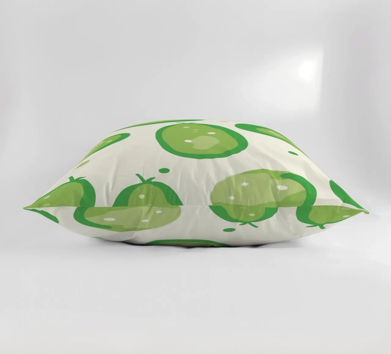 cucumbers decorative cushion by Hey Vincent
