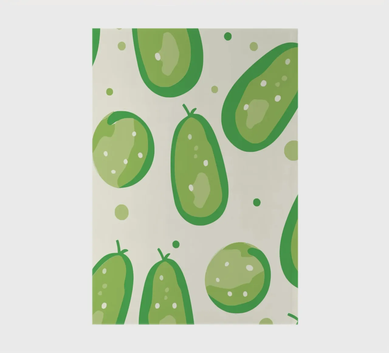 cucumbers notebook by Hey Vincent