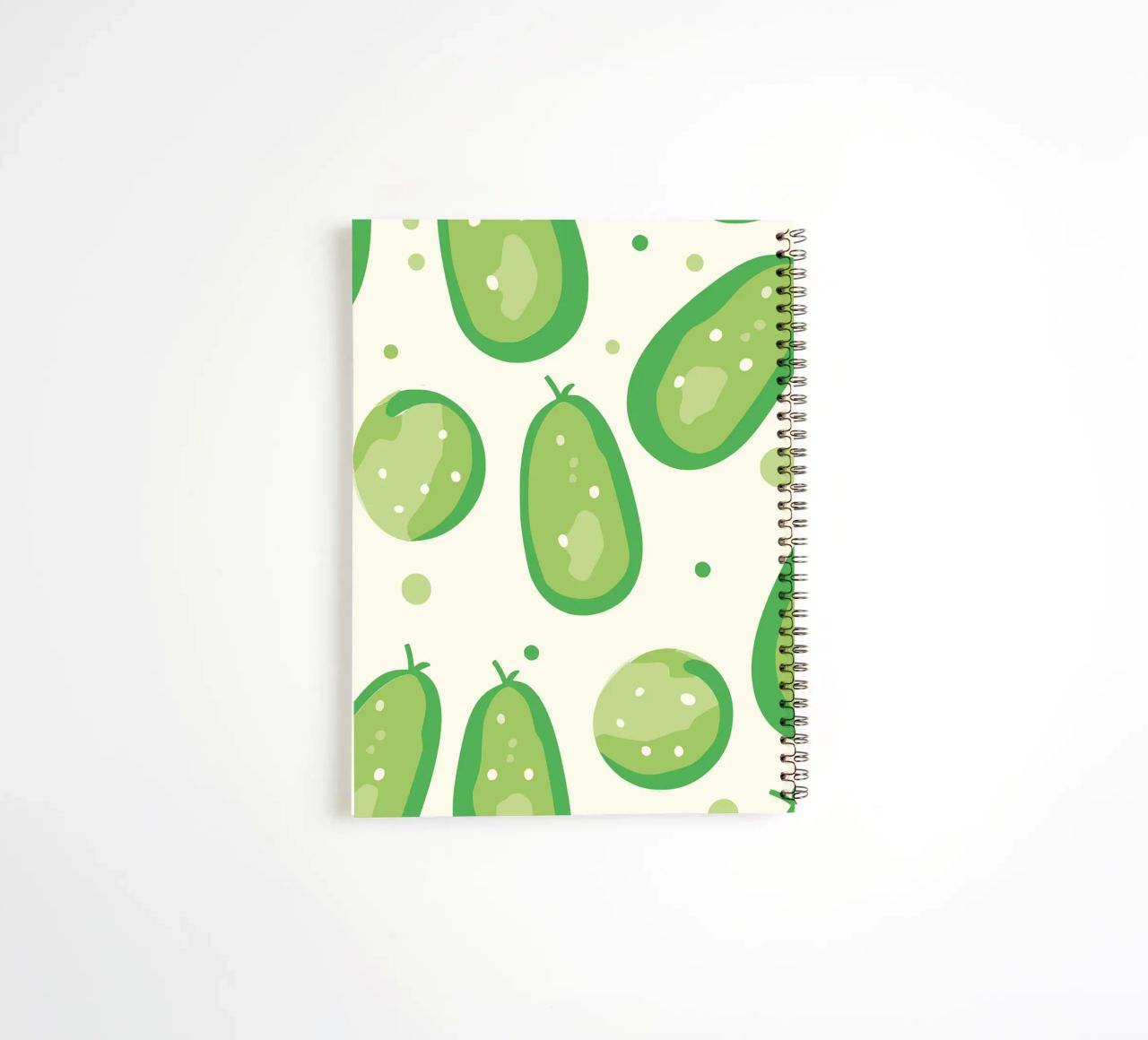 cucumbers spiral notebook by Hey Vincent