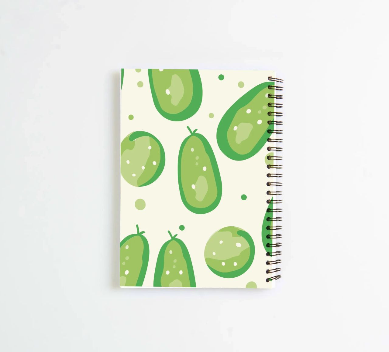 cucumbers spiral notebook by Hey Vincent