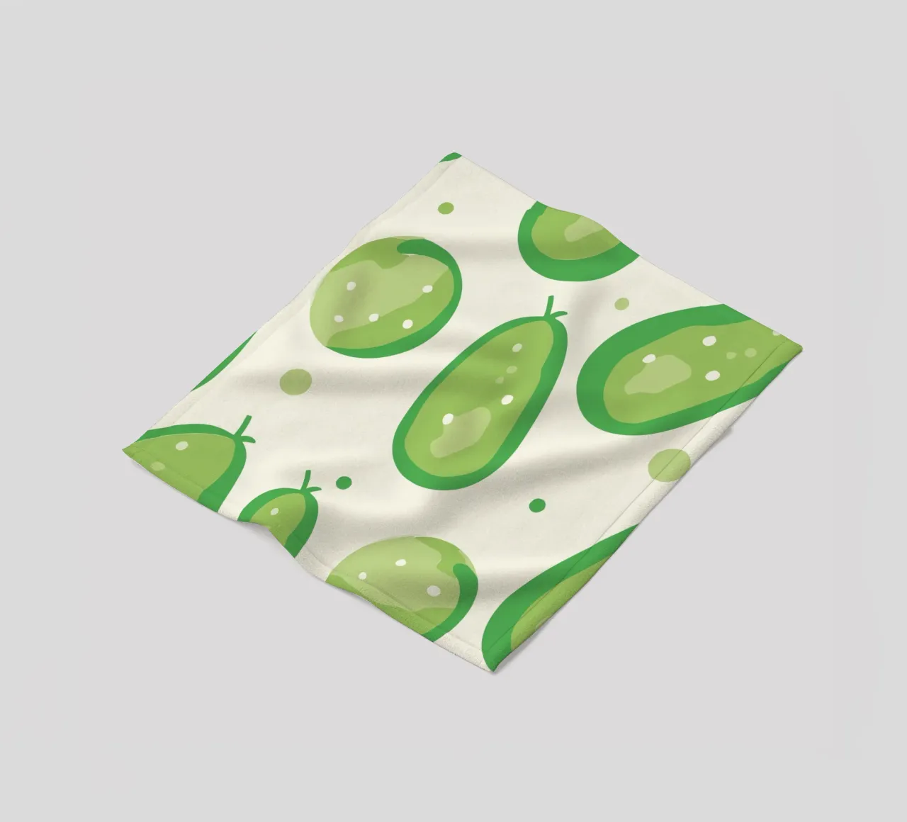 Salatgurken Fleecedecke von Hey Vincent