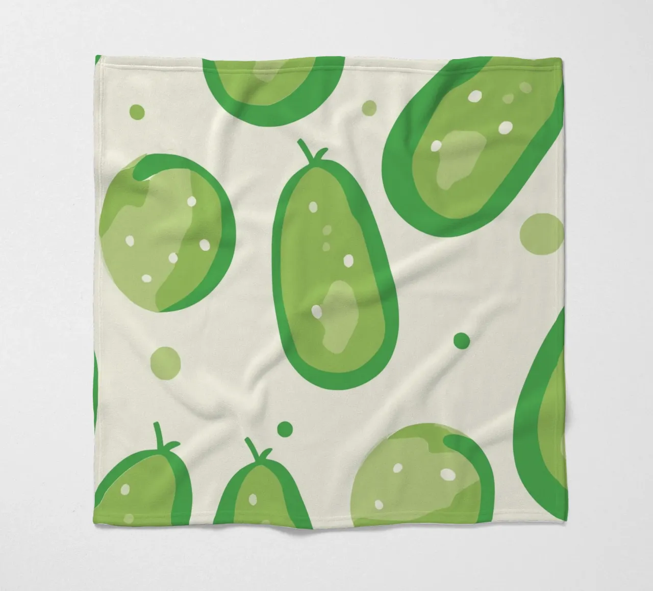 Salatgurken Fleecedecke von Hey Vincent
