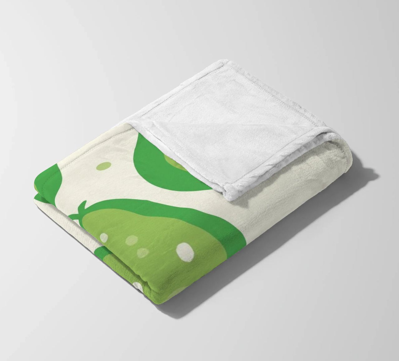 cucumbers fleece blanket by Hey Vincent