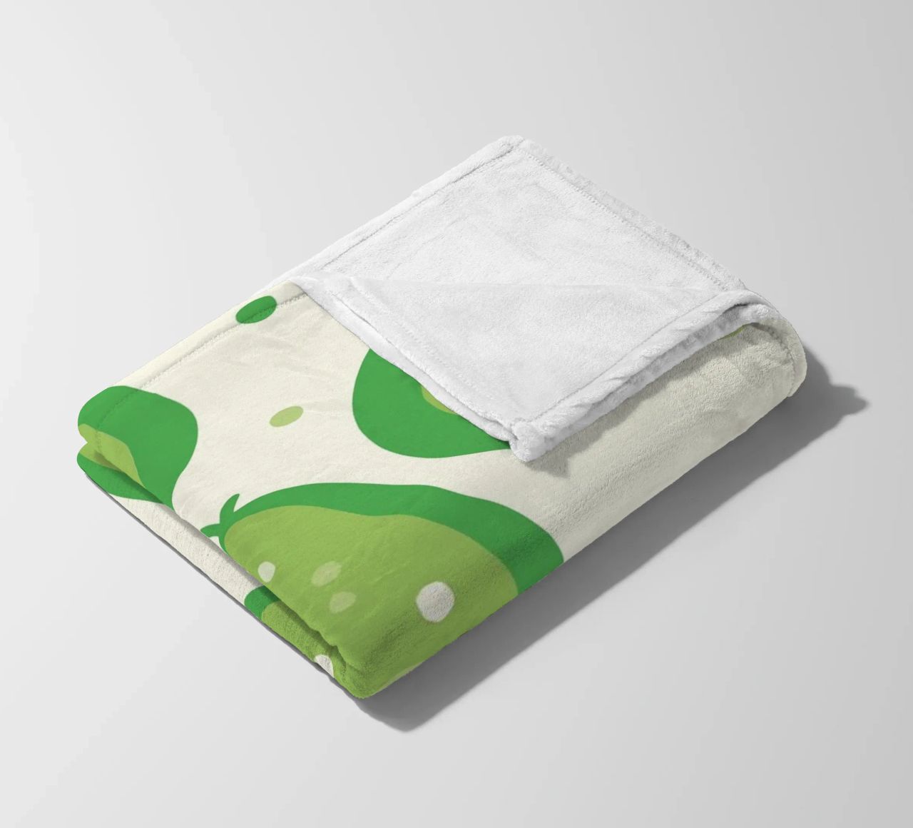 cucumbers fleece blanket by Hey Vincent