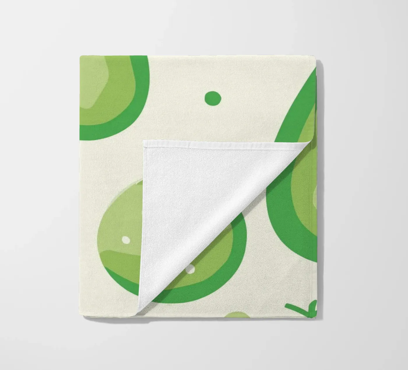 cucumbers beach towel by Hey Vincent