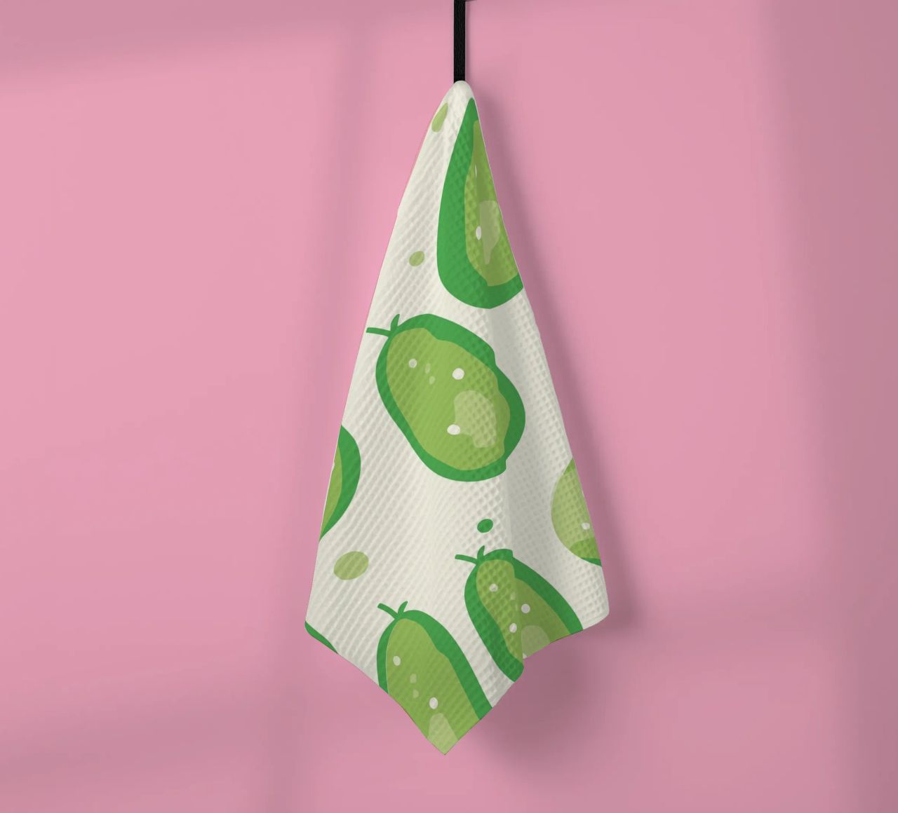 cucumbers tea towel by Hey Vincent