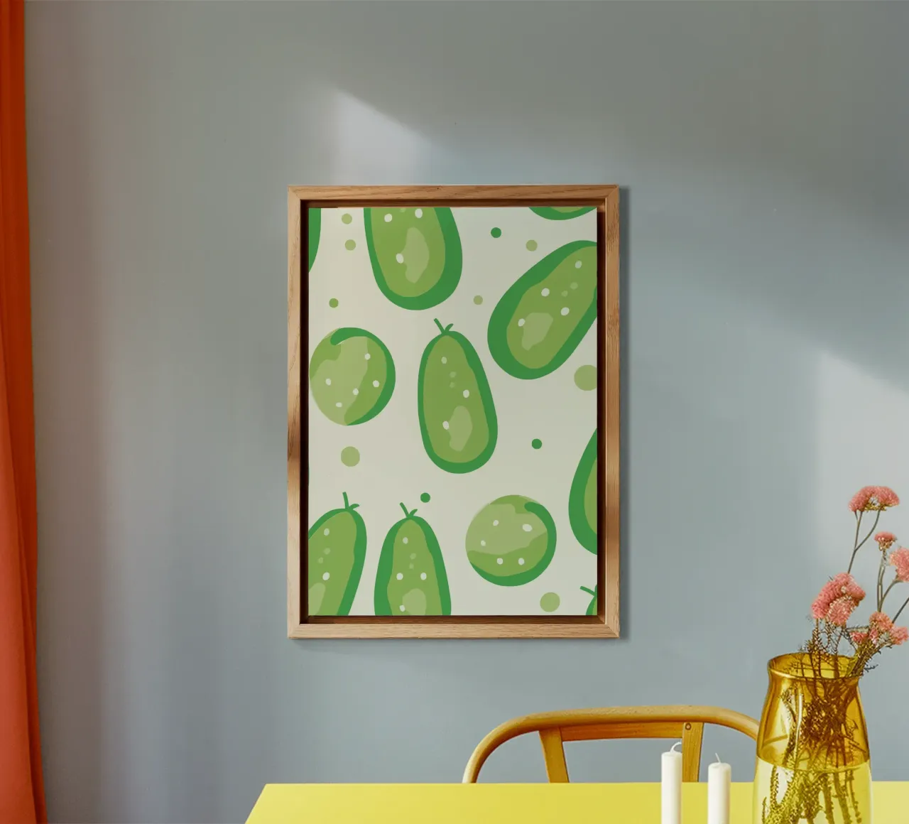 cucumbers forex plate by Hey Vincent