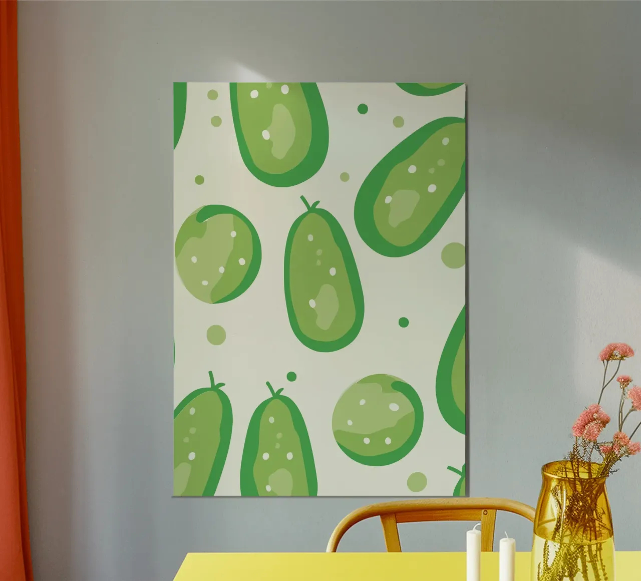 cucumbers forex plate by Hey Vincent