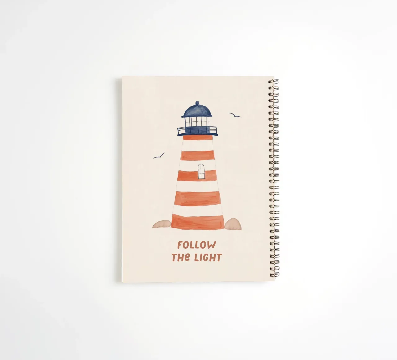 Lighthouse spiral notebook by treechild