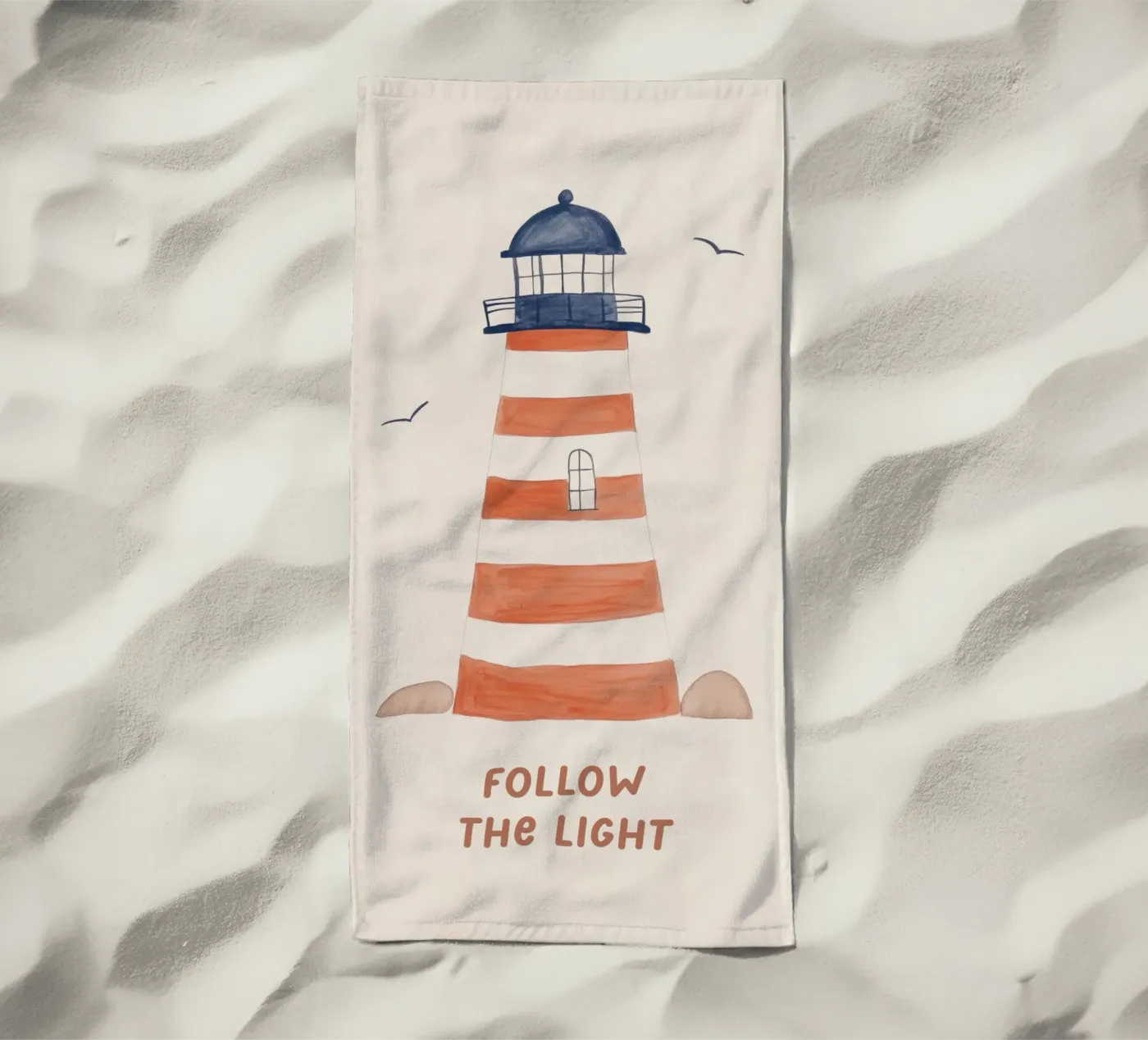 Lighthouse Strandtuch von treechild