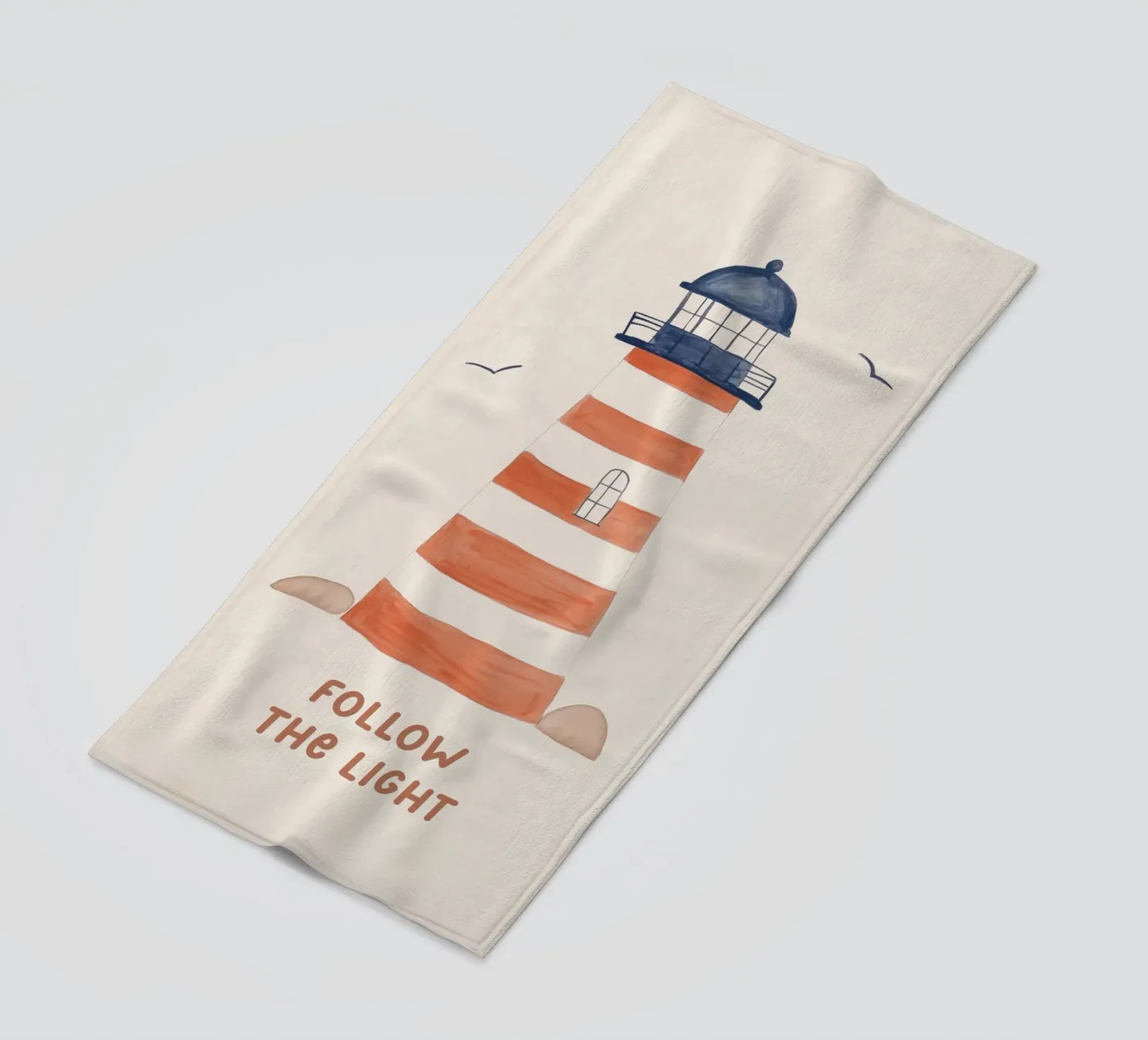 Lighthouse Strandtuch von treechild