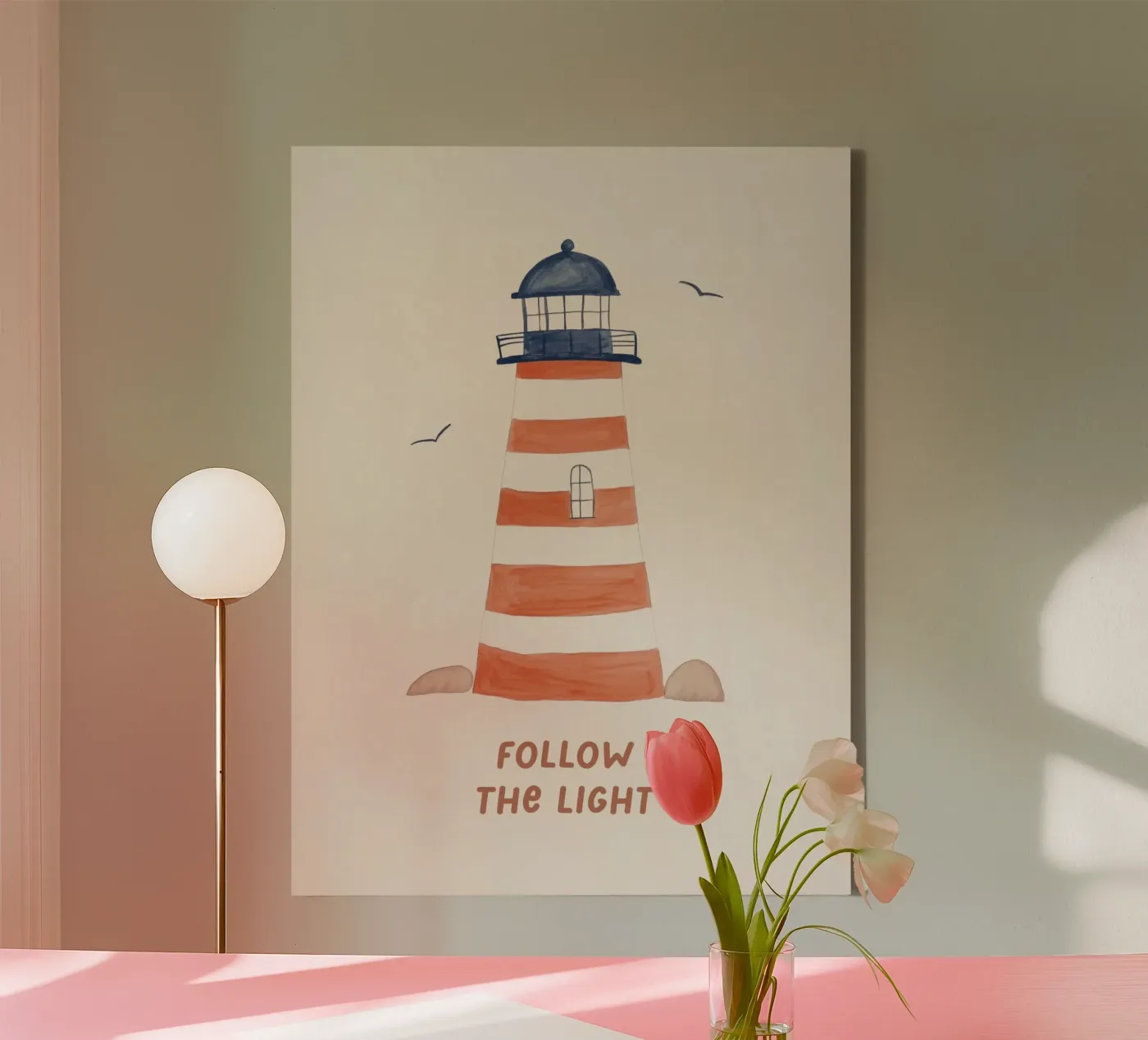 Lighthouse canvas by treechild