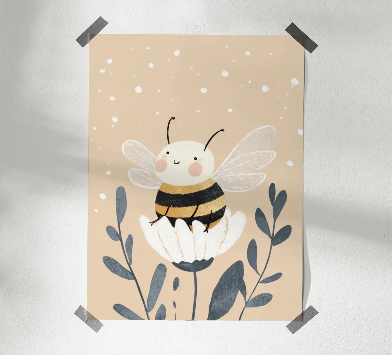 Happy Bee poster da treechild