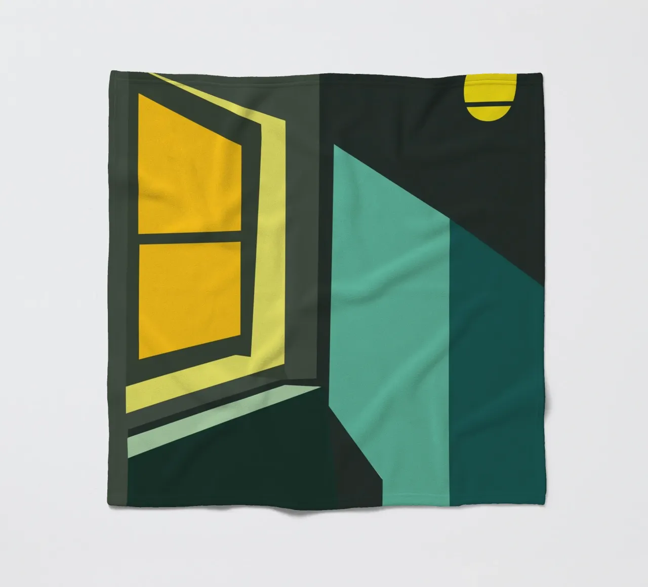 Window fleece blanket by Hey Vincent