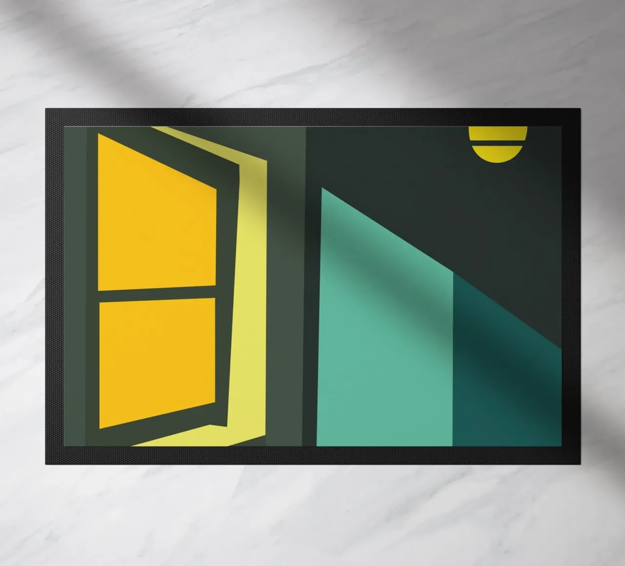 Window doormat by Hey Vincent