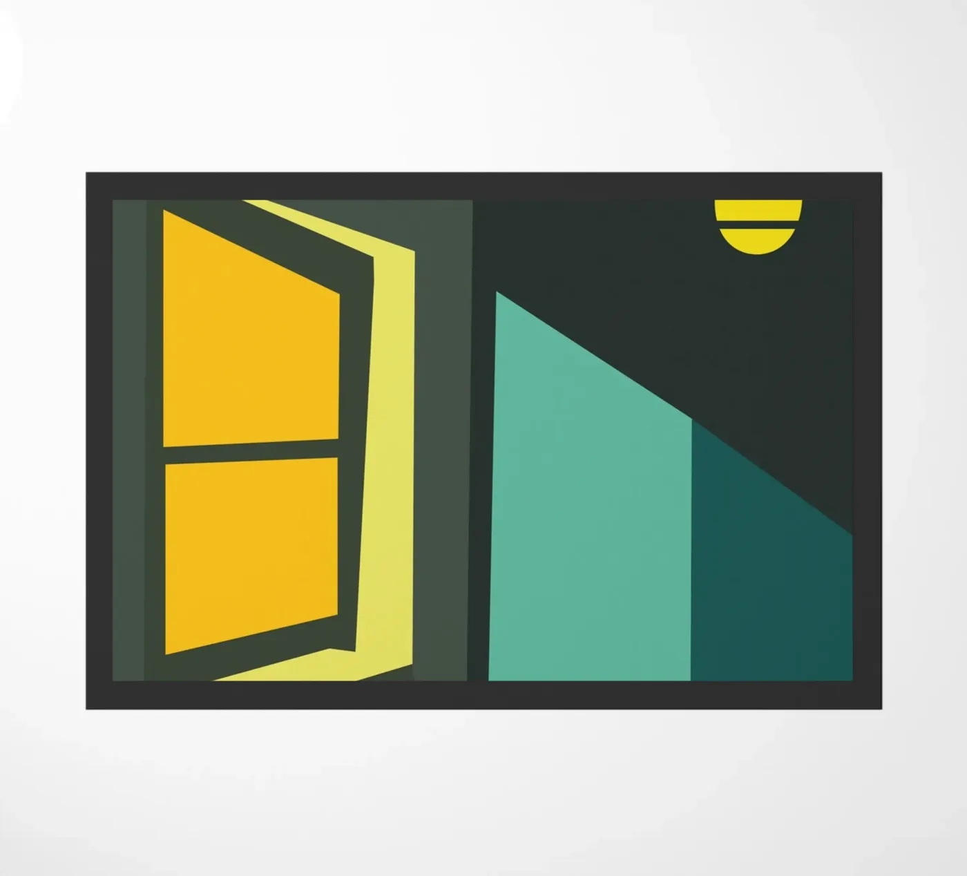 Window deurmat van Hey Vincent