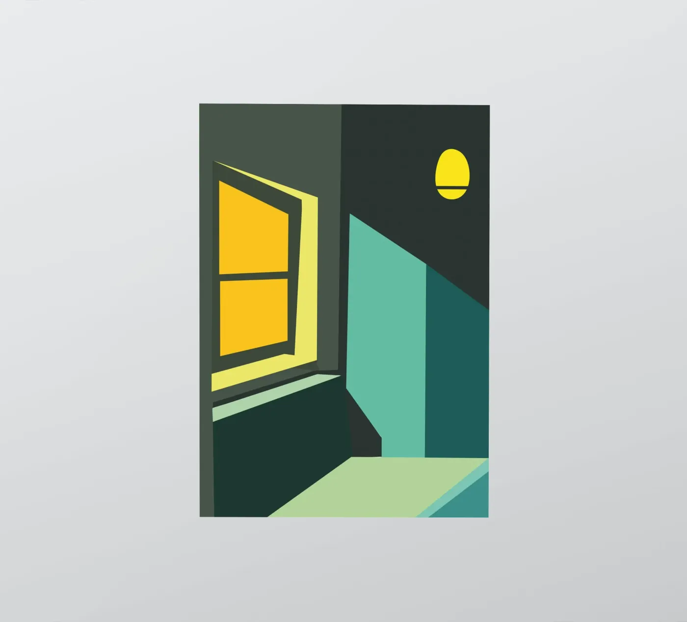 Window sticker van Hey Vincent