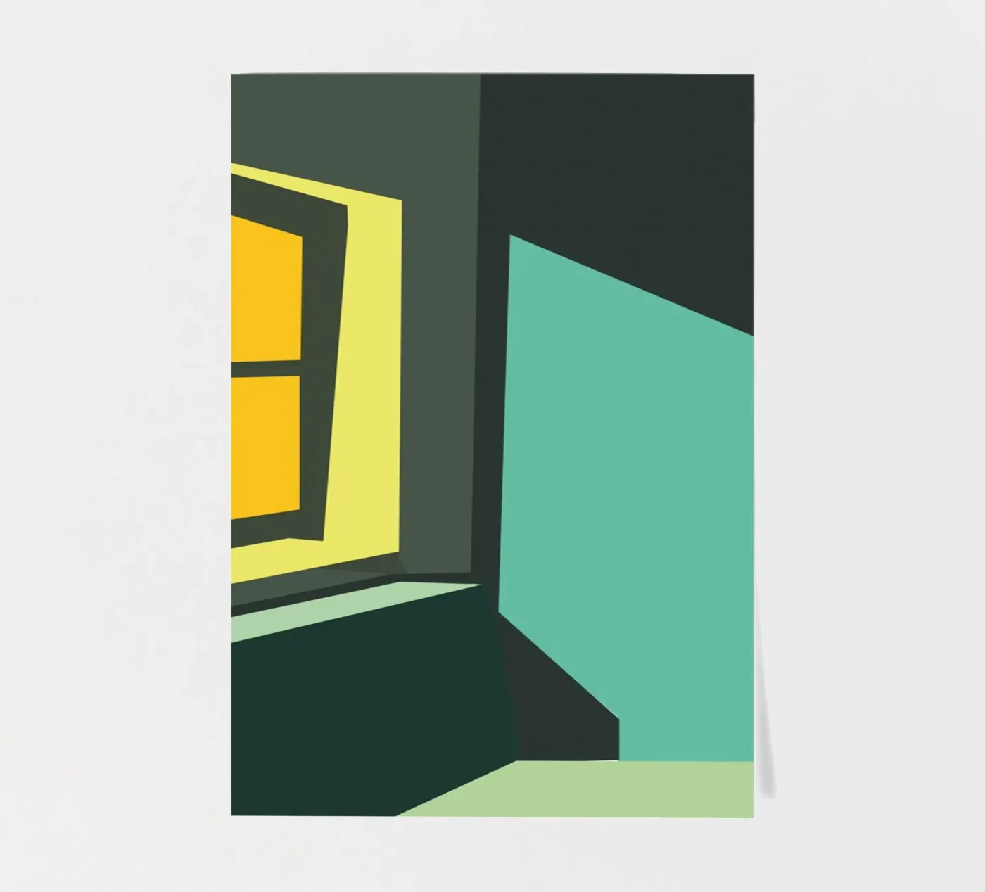 Window stickervel van Hey Vincent