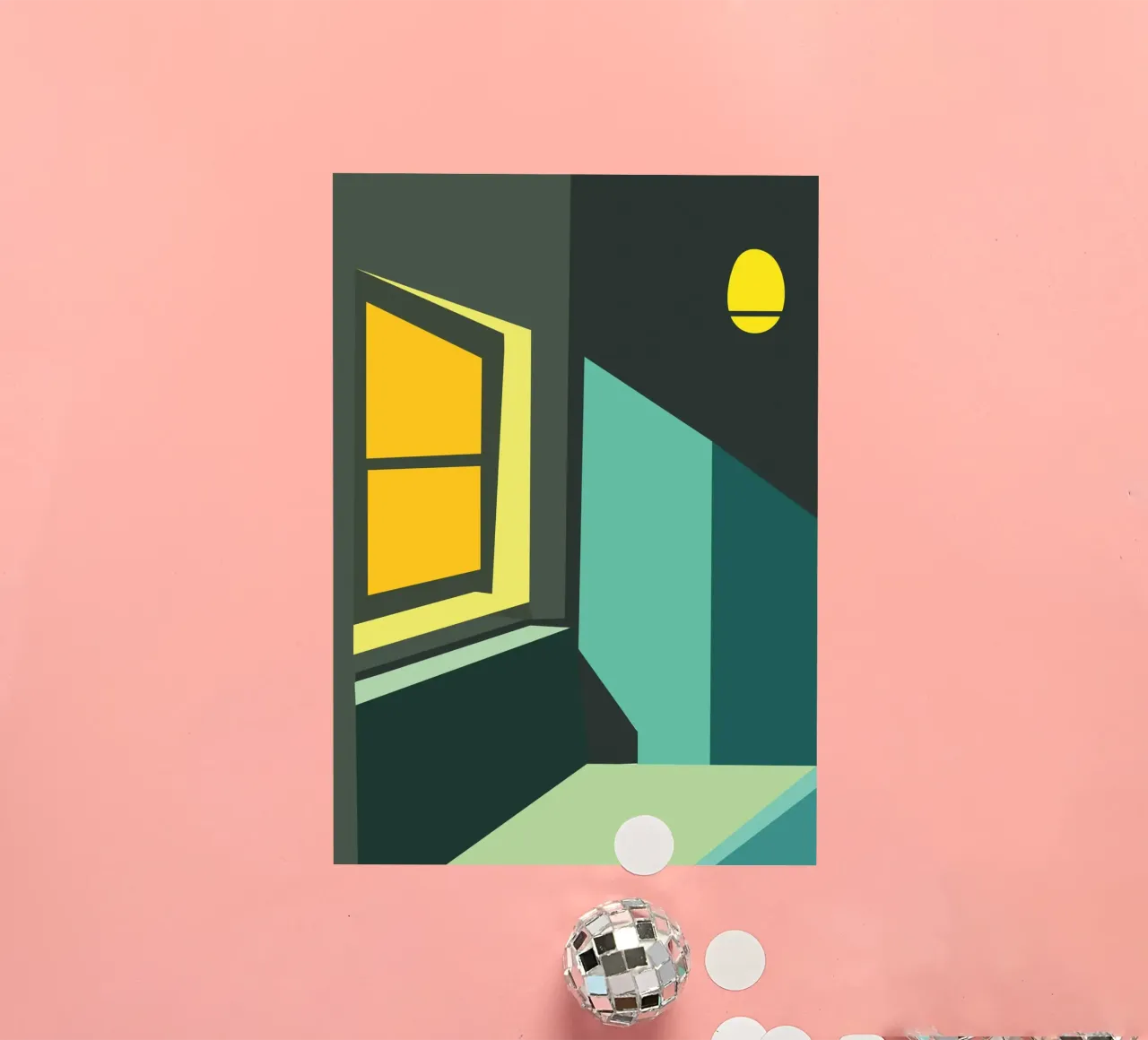 Window sticker by Hey Vincent