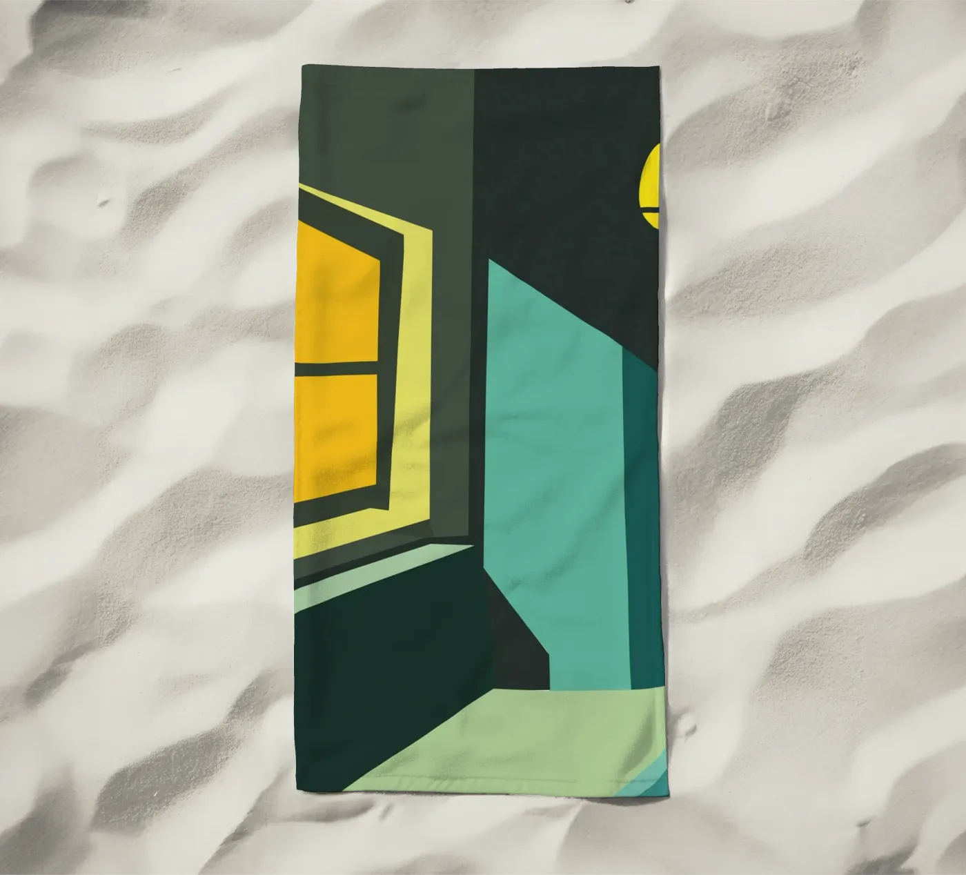 Window Strandtuch von Hey Vincent