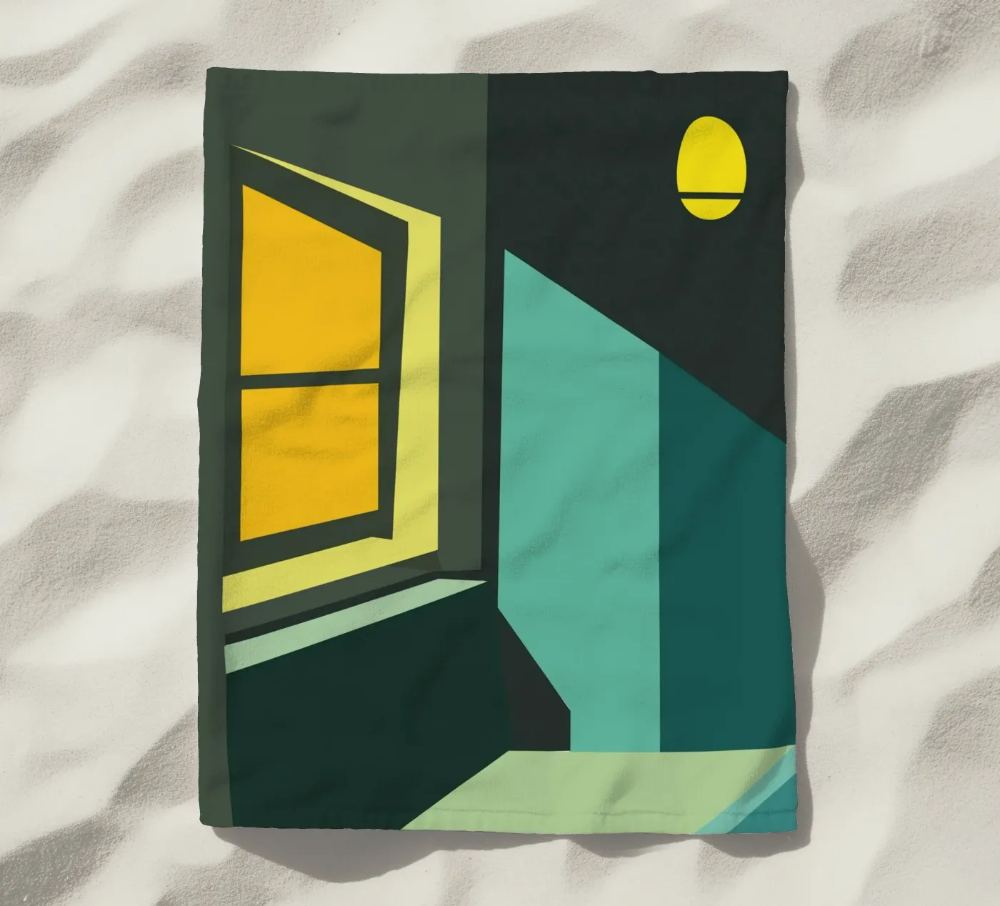 Window Strandtuch von Hey Vincent