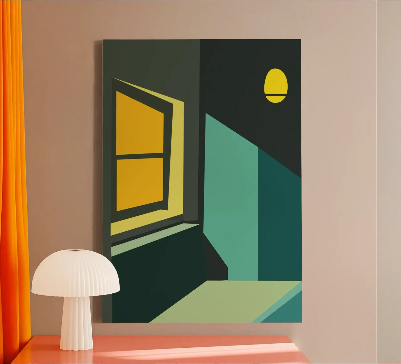 Window tela da Hey Vincent