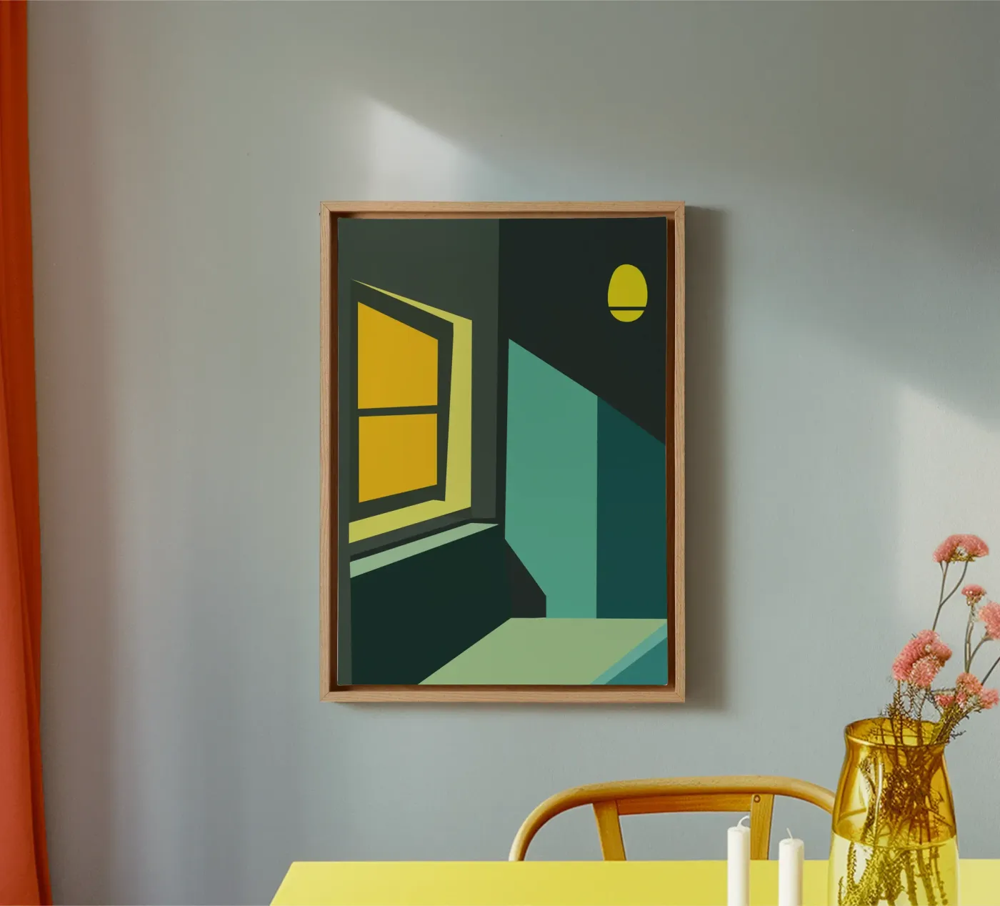Window Leinwand von Hey Vincent