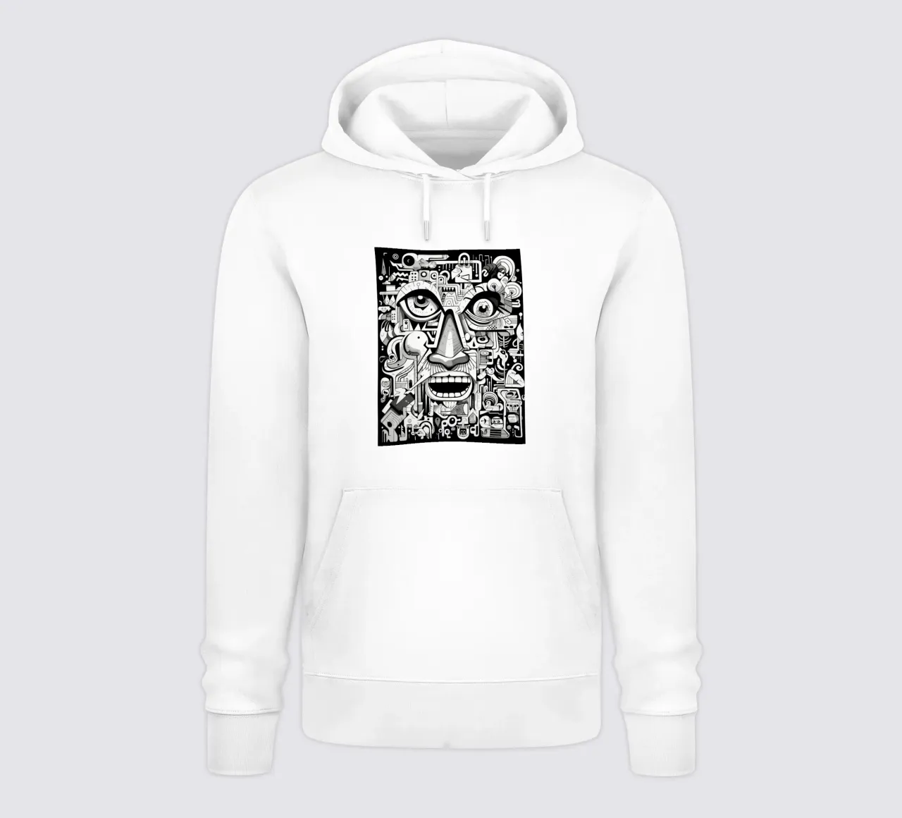 animali graffiti felpa con cappuccio da Art Digital Visuel