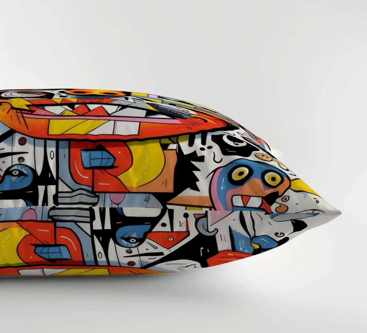 animali graffiti cuscino da Art Digital Visuel