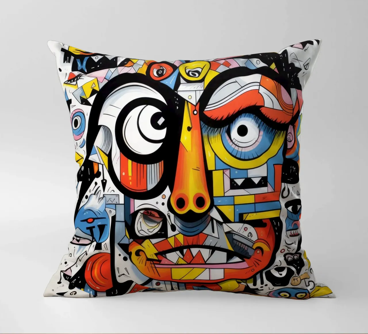 animali graffiti cuscino da Art Digital Visuel