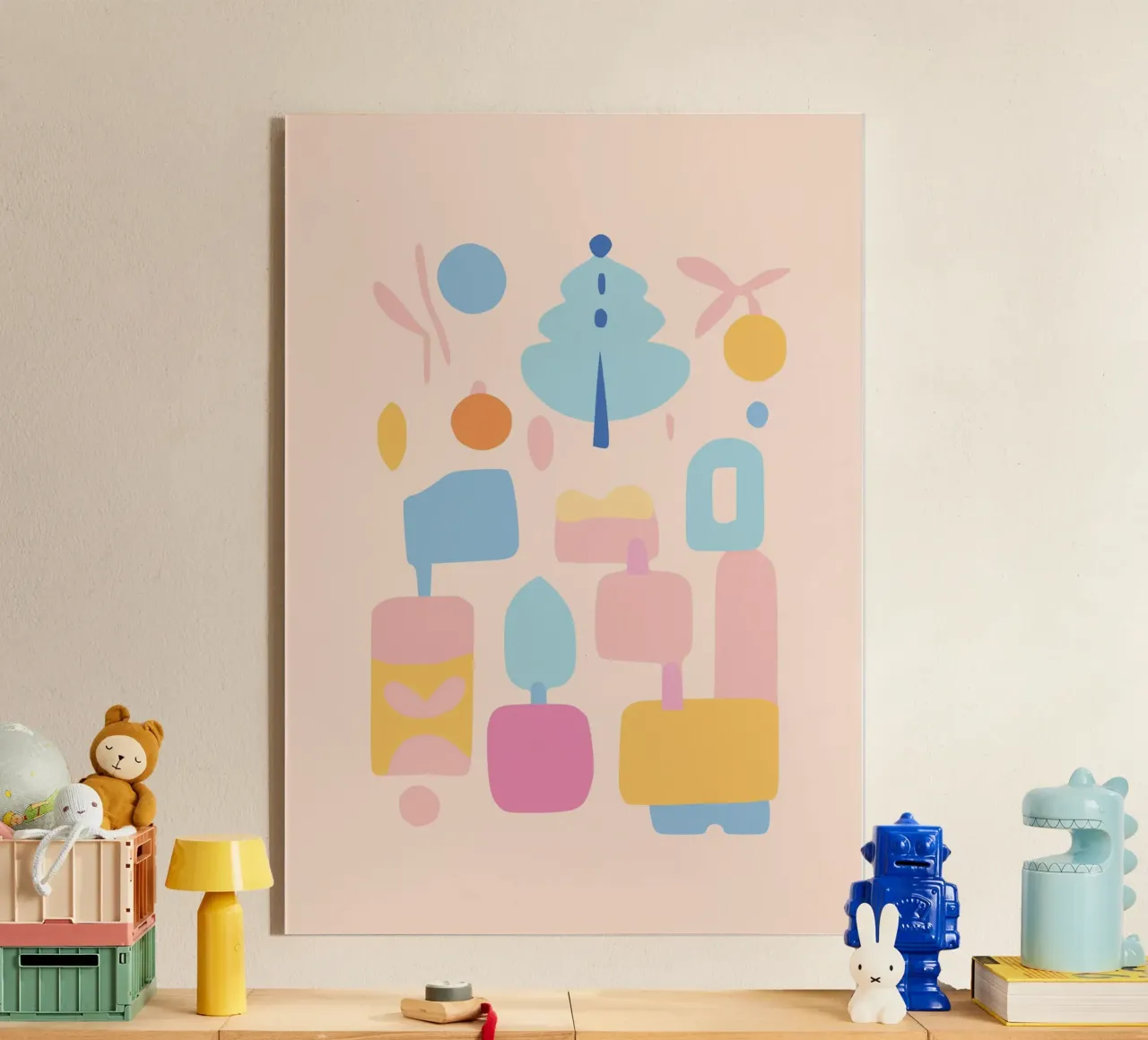 Abstract Pastell plexiglass da Hey Vincent