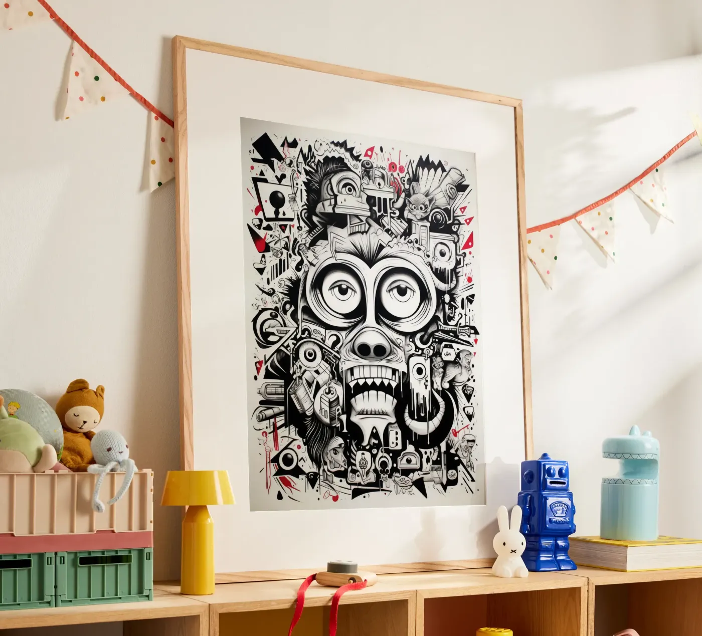 graffiti animals poster by Art Digital Visuel