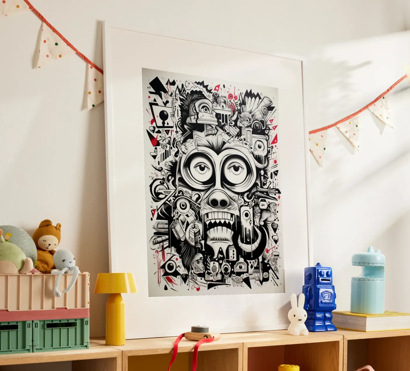 graffiti animals poster by Art Digital Visuel