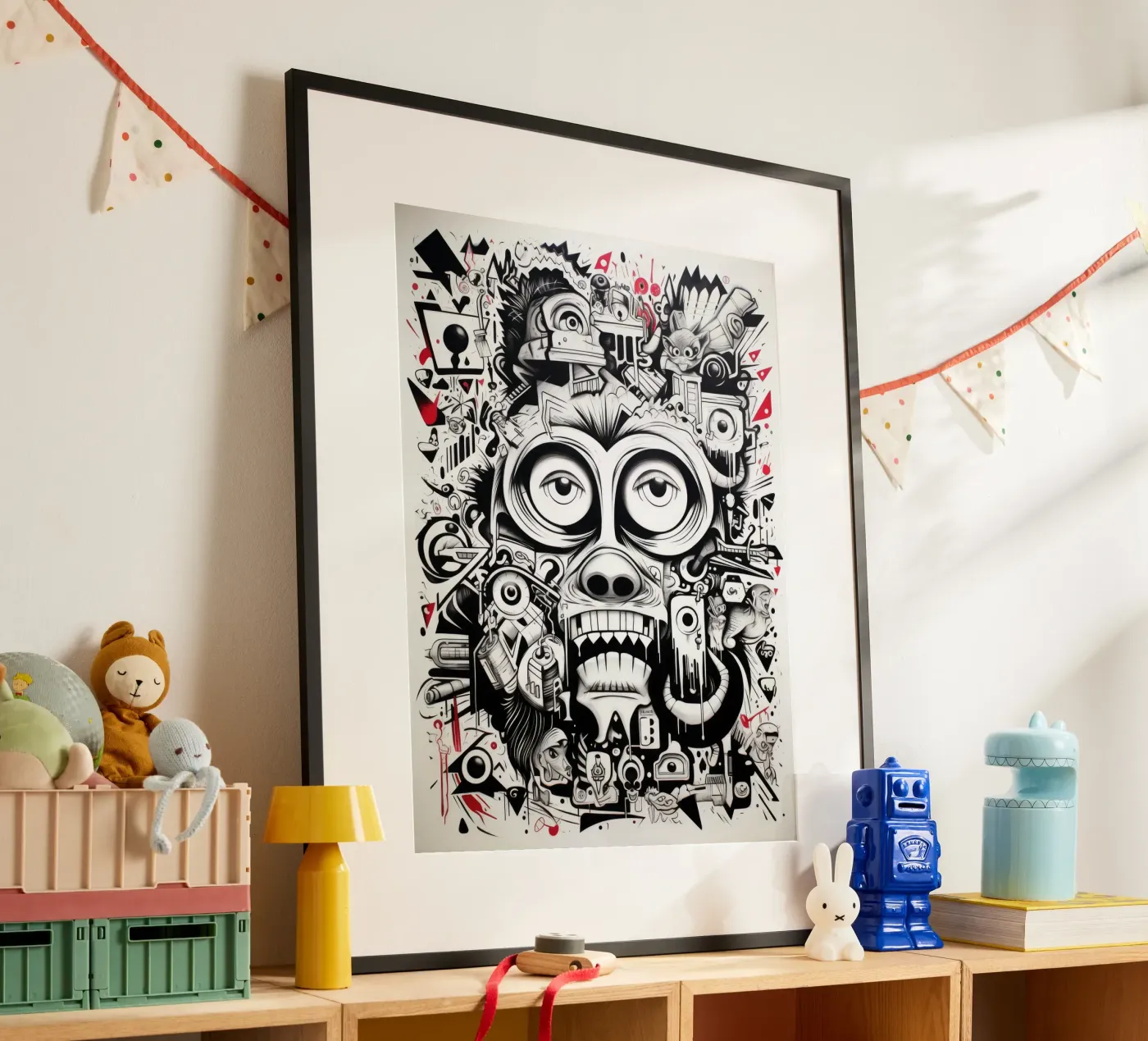 graffiti animals poster by Art Digital Visuel