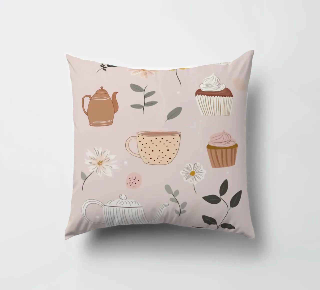 Tea And Cake Kissen von treechild