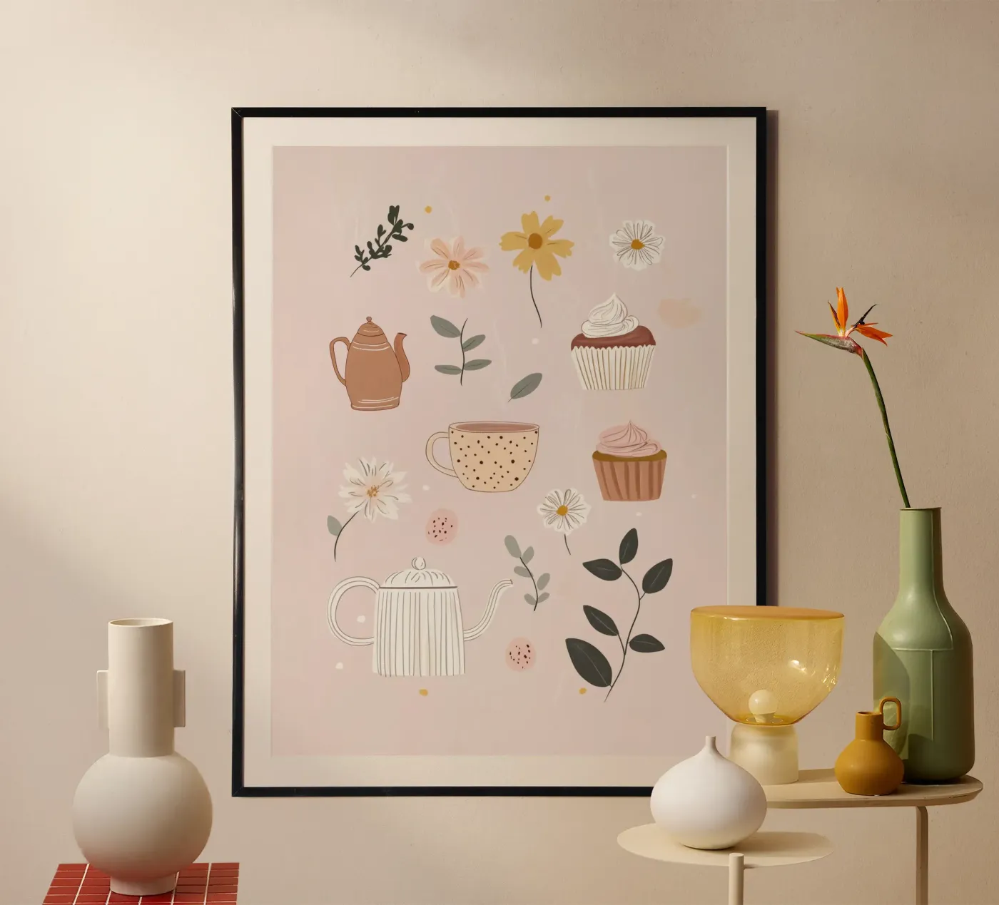 Tea And Cake poster da treechild