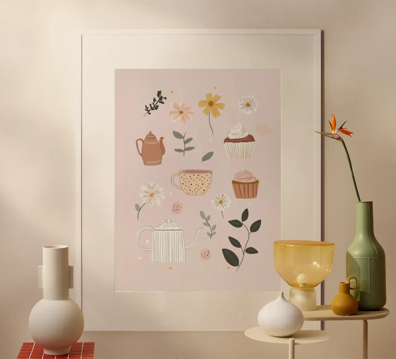 Tea And Cake poster da treechild