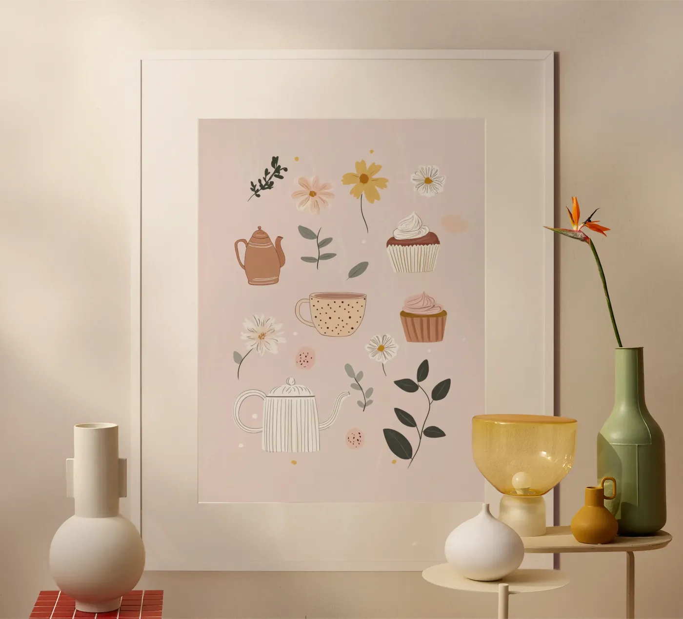 Tea And Cake poster da treechild