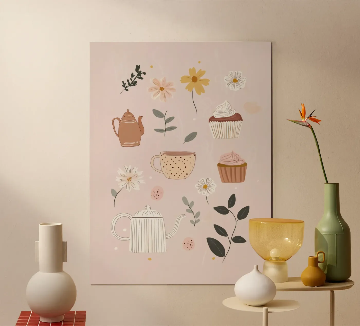 Tea And Cake poster da treechild