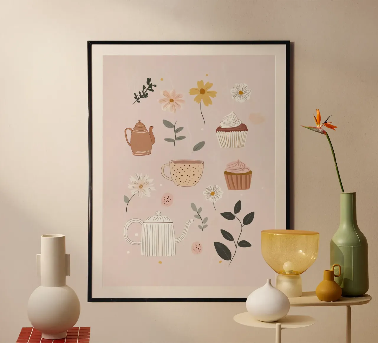 Tea And Cake poster da treechild