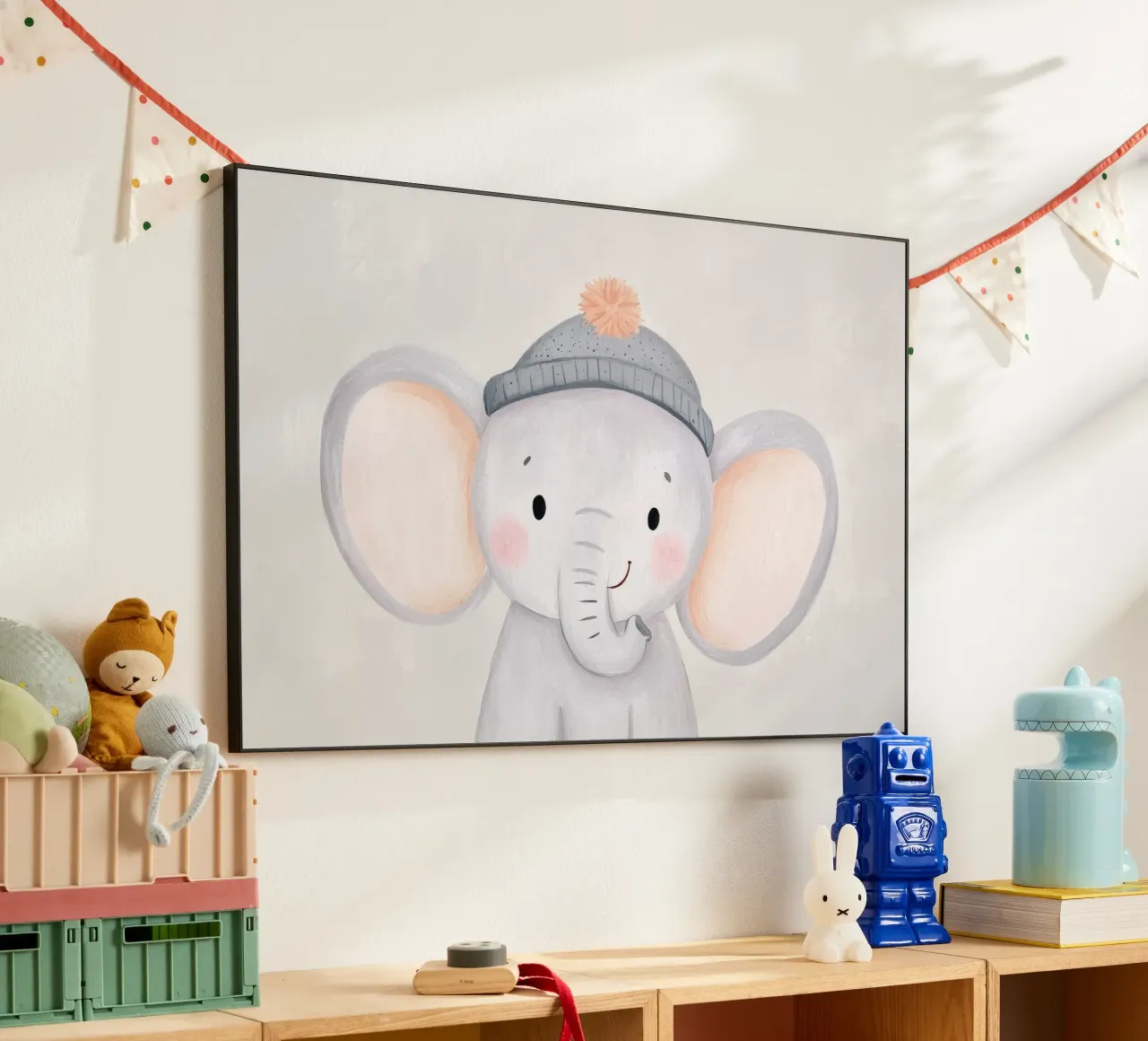 Little Elephant alluminio dibond da treechild