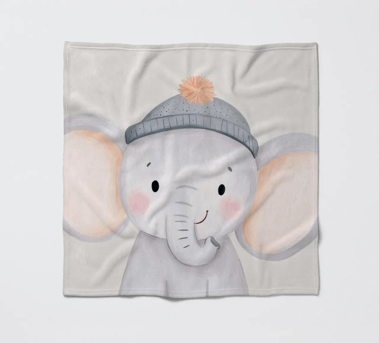 Little Elephant coperta in pile da treechild