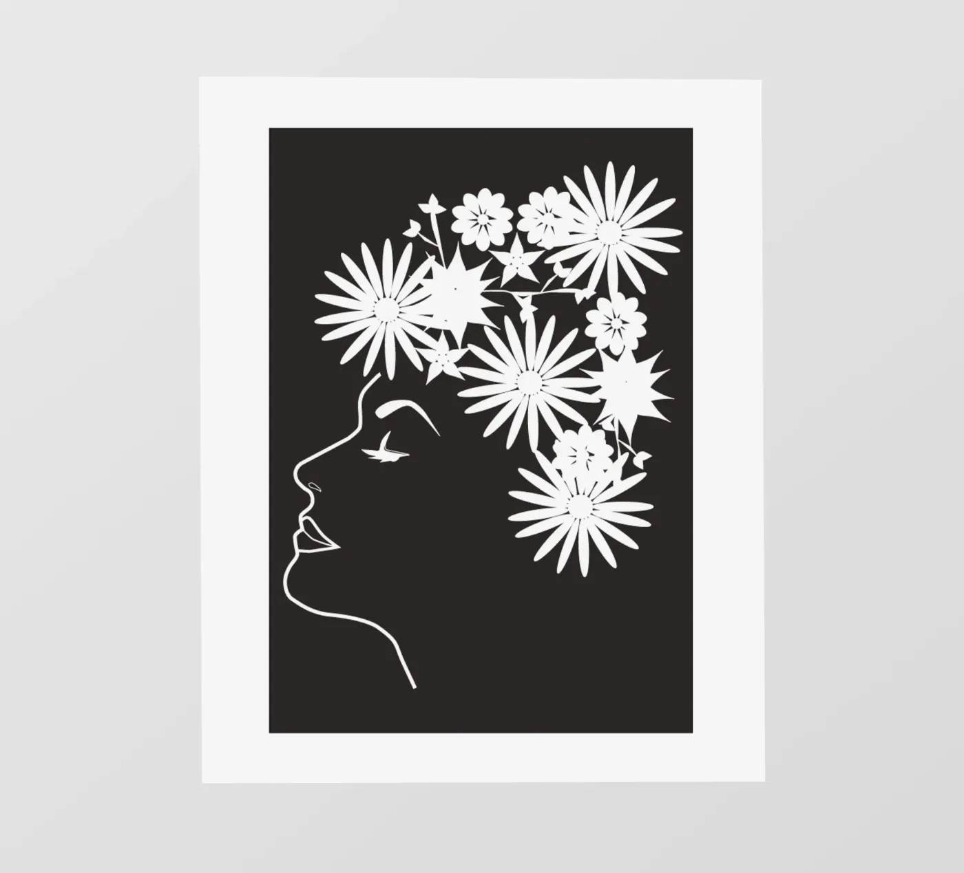 Silhouet fotobehang van SunflowerDE