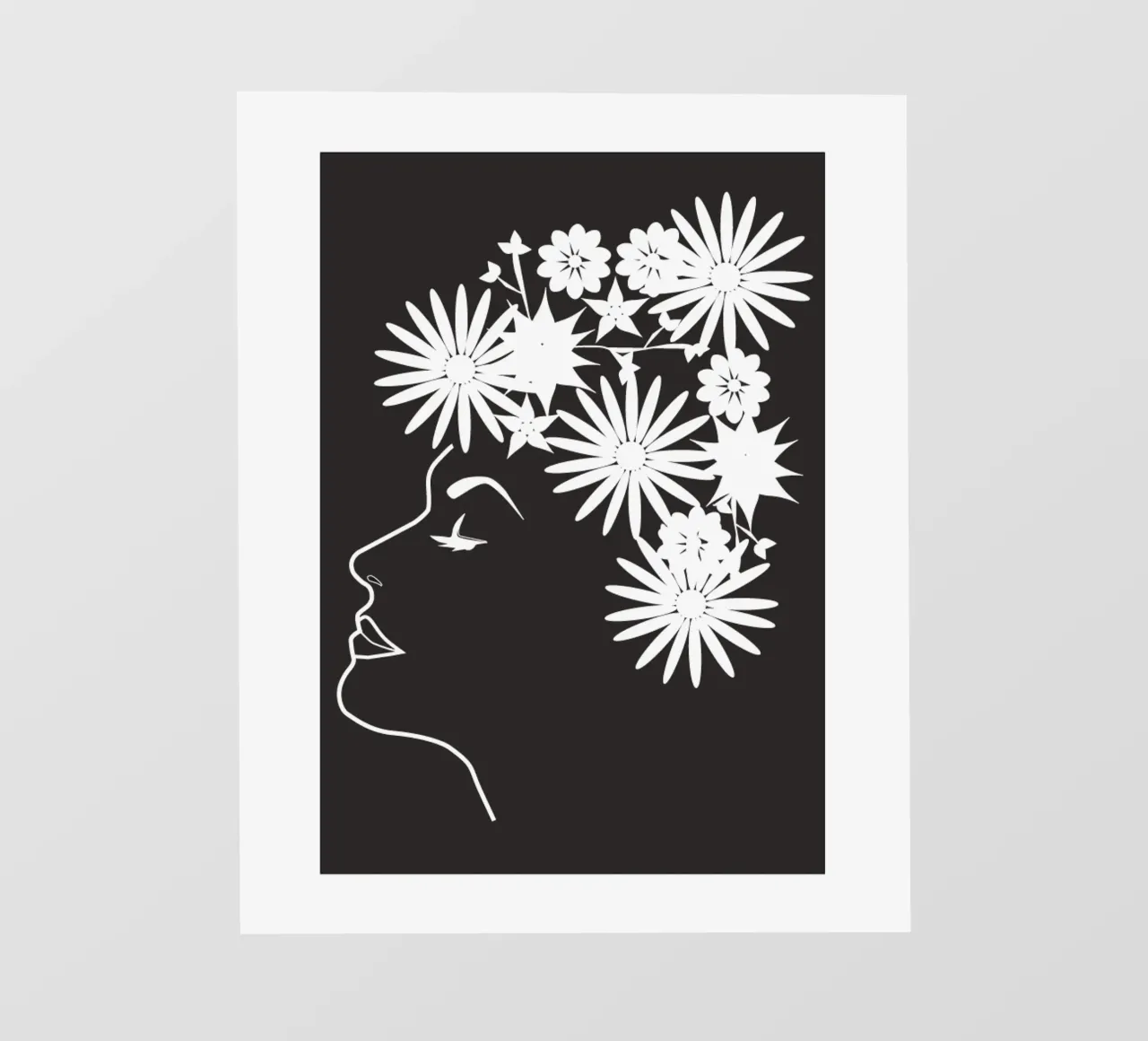 Silhouette telo in pvc da SunflowerDE