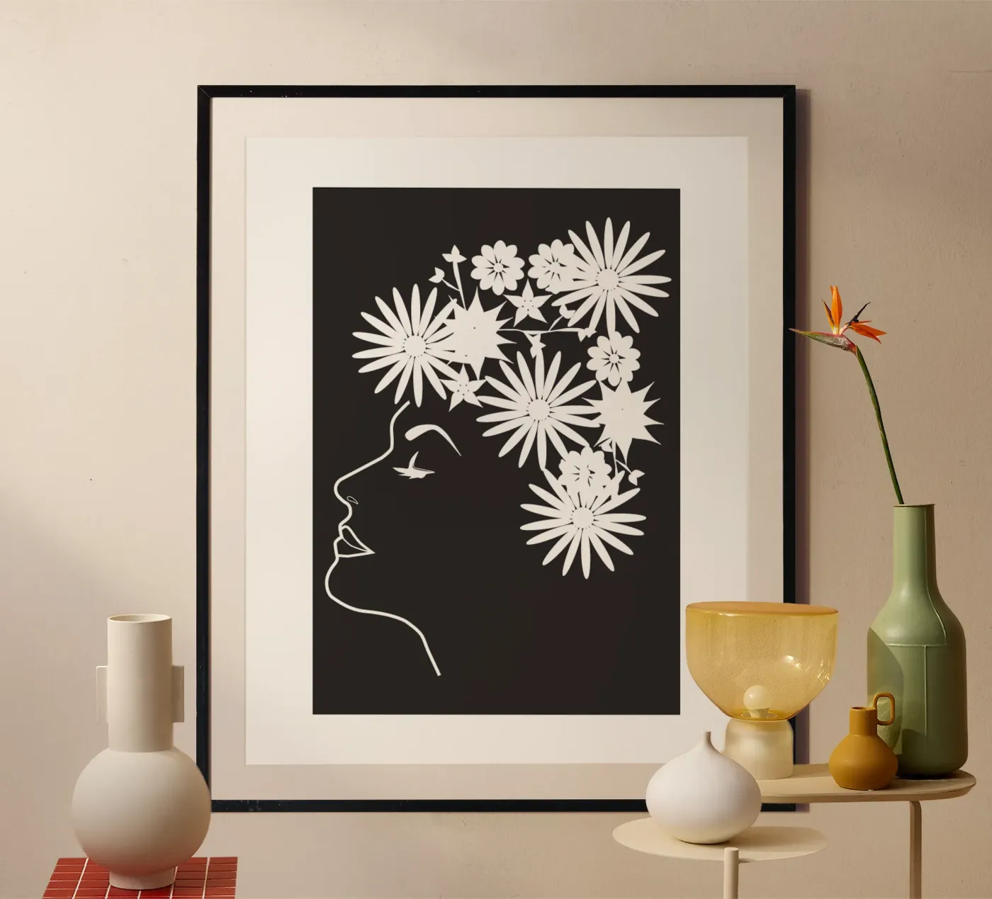 Silhouet poster van SunflowerDE