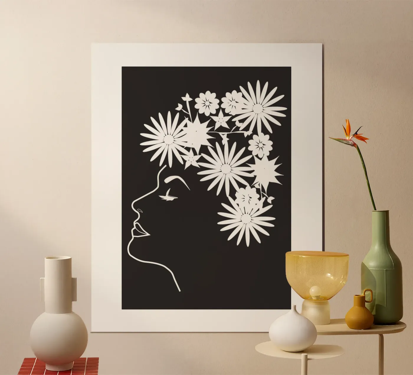 Silhouet poster van SunflowerDE