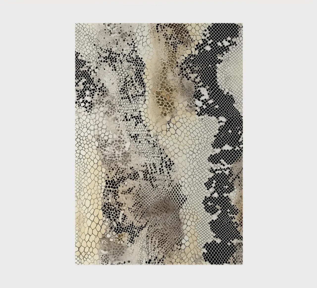 Elegant snake texture notebook by Carinaprint
