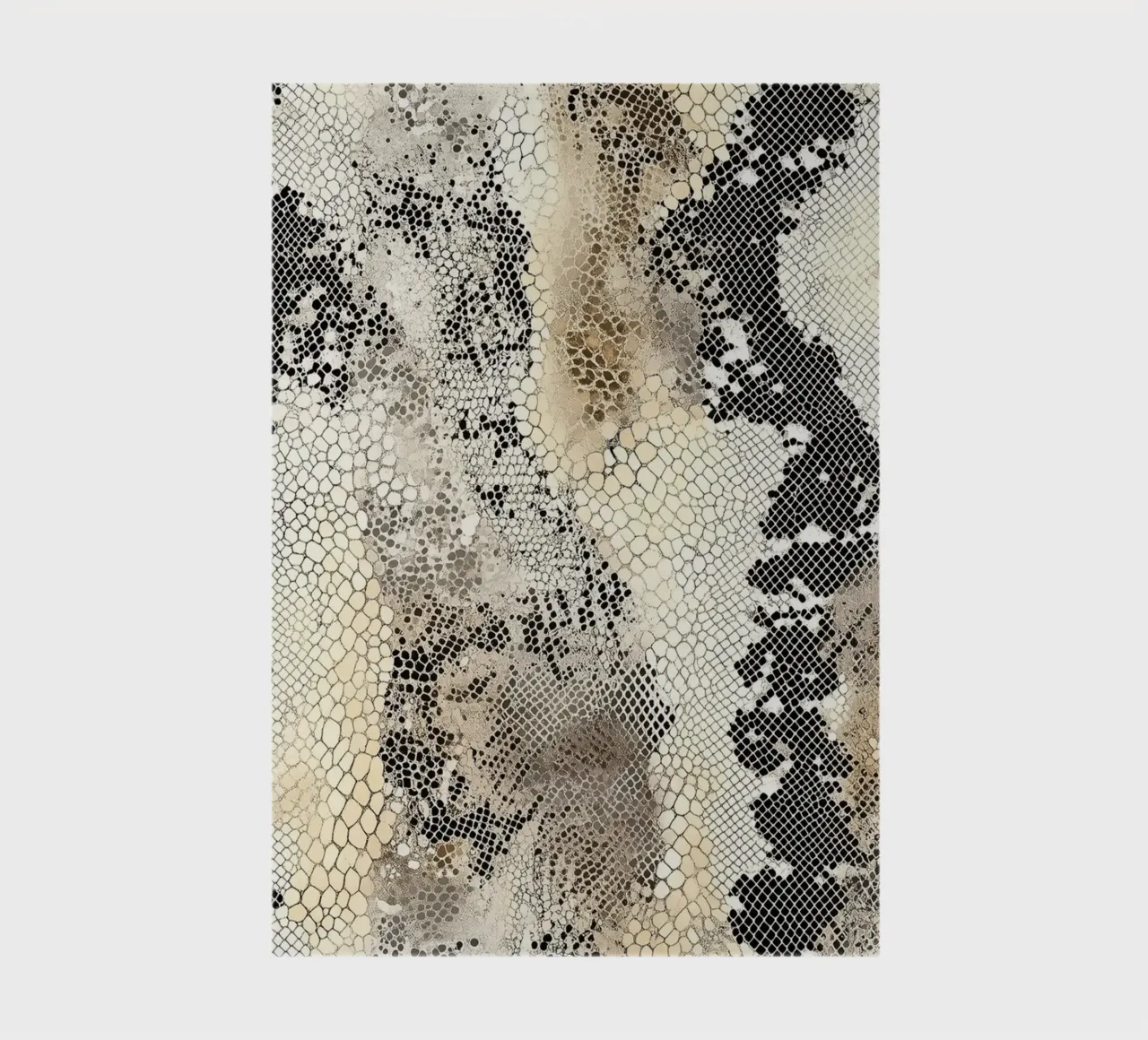 Elegant snake texture notebook by Carinaprint